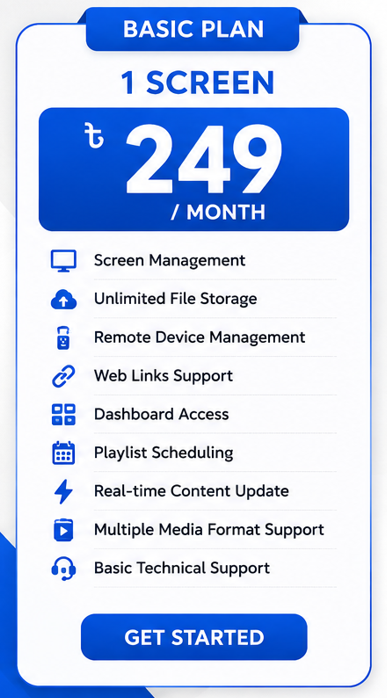 SMART AD BOX Monthly Package